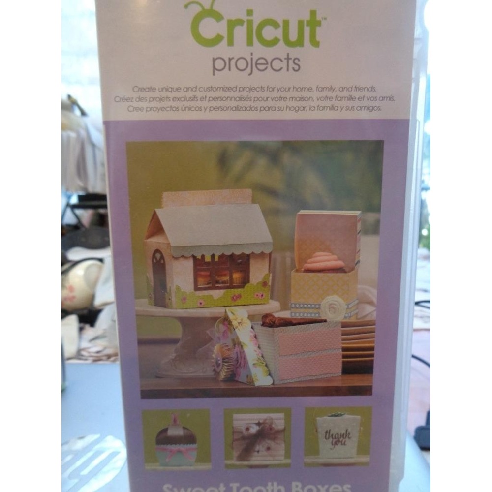 Cricut Die Cut Cartridge SWEET TOOTH BOXES Scrapbooking